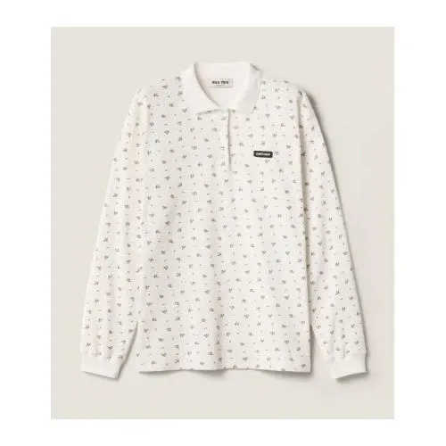 MIU MIU コットン ポロシャツ