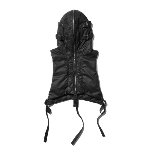 JULIUS Hooded Gauna Vest