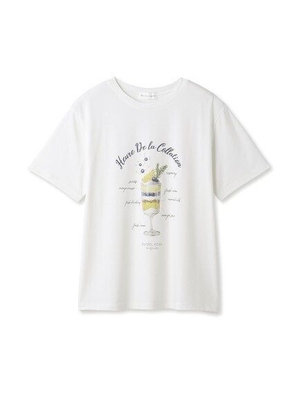 SNIDEL HOME パフェプリントTシャツ