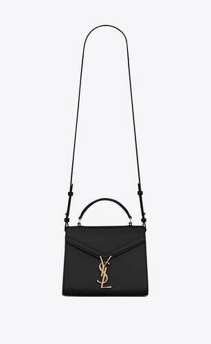 SAINT LAURENT カサンドラ トップハンドル（ミニ／ボックスレザー）