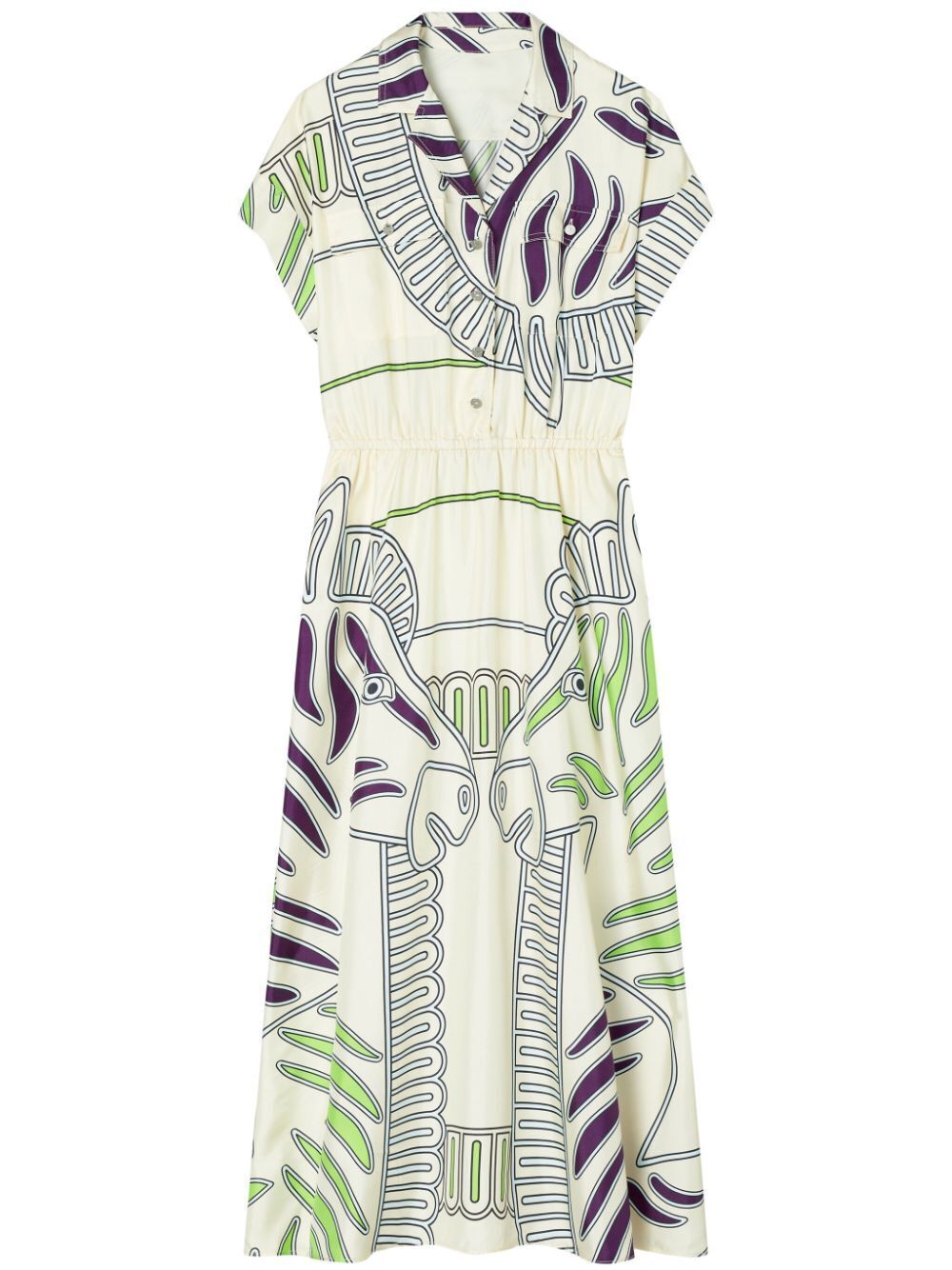 Tory Burch シルク シャツドレス