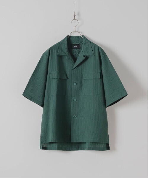DOOPZ D/P Seersucker Shirt - ダブルポケットシアサッカーシャツ