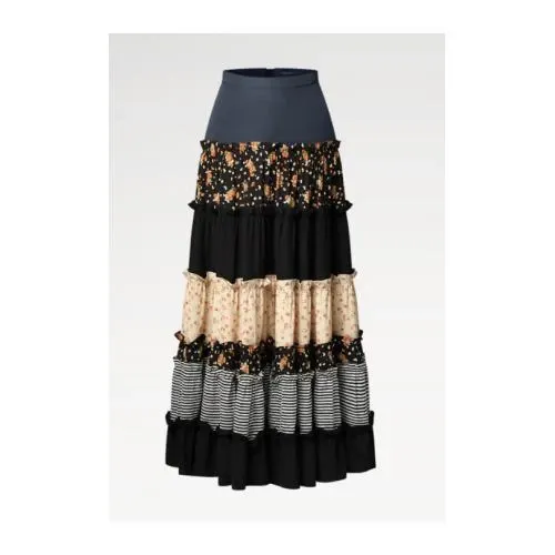 LOUIS VUITTON Maxi Flared Skirt