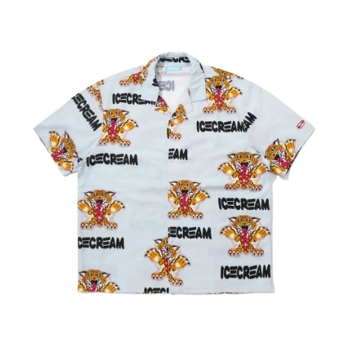 ICECREAM OPEN COLLAR S/S SHIRT