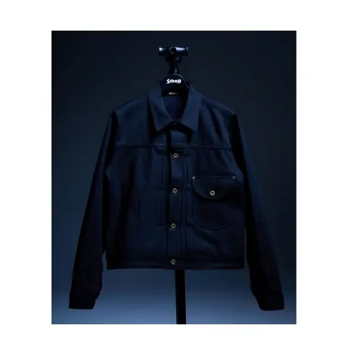 Schott 101J COWBOY BLACK DENIM JACKET