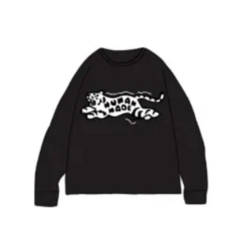 HUMAN MADE TIGER L/S T-SHIRT "Black"