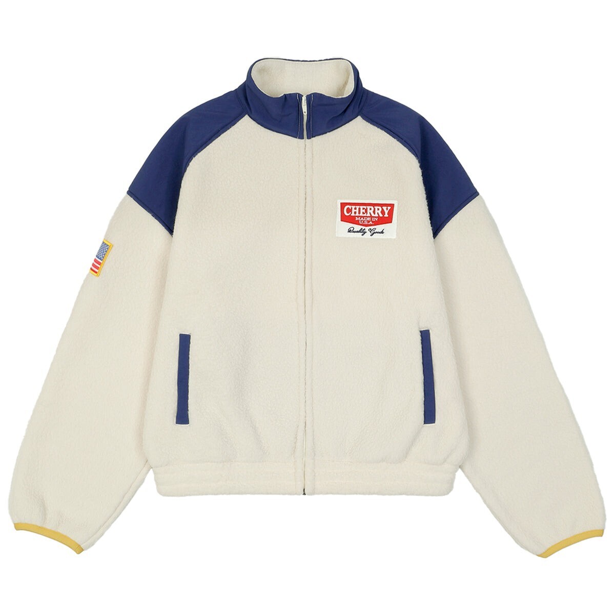 Cherry Los Angeles RACING ZIP SHERPA JACKET