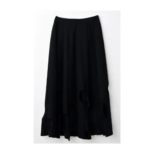 ENFOLD TONE-HOLE SKIRT