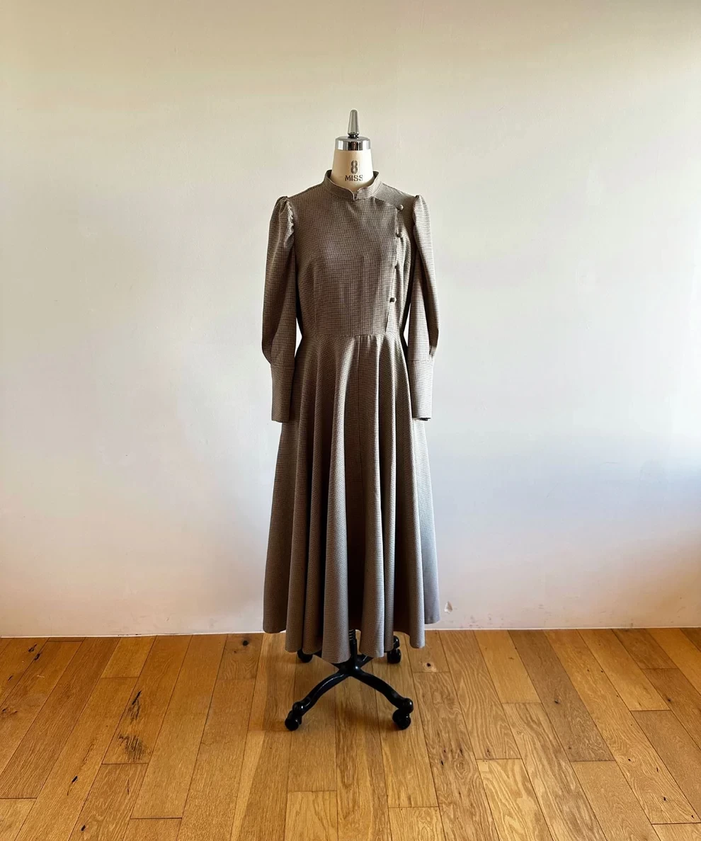 foufou gunclub check flare onepiece