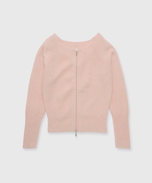 JOSE MOON ZIP UP CARDIGAN/ジップアップカーディガン