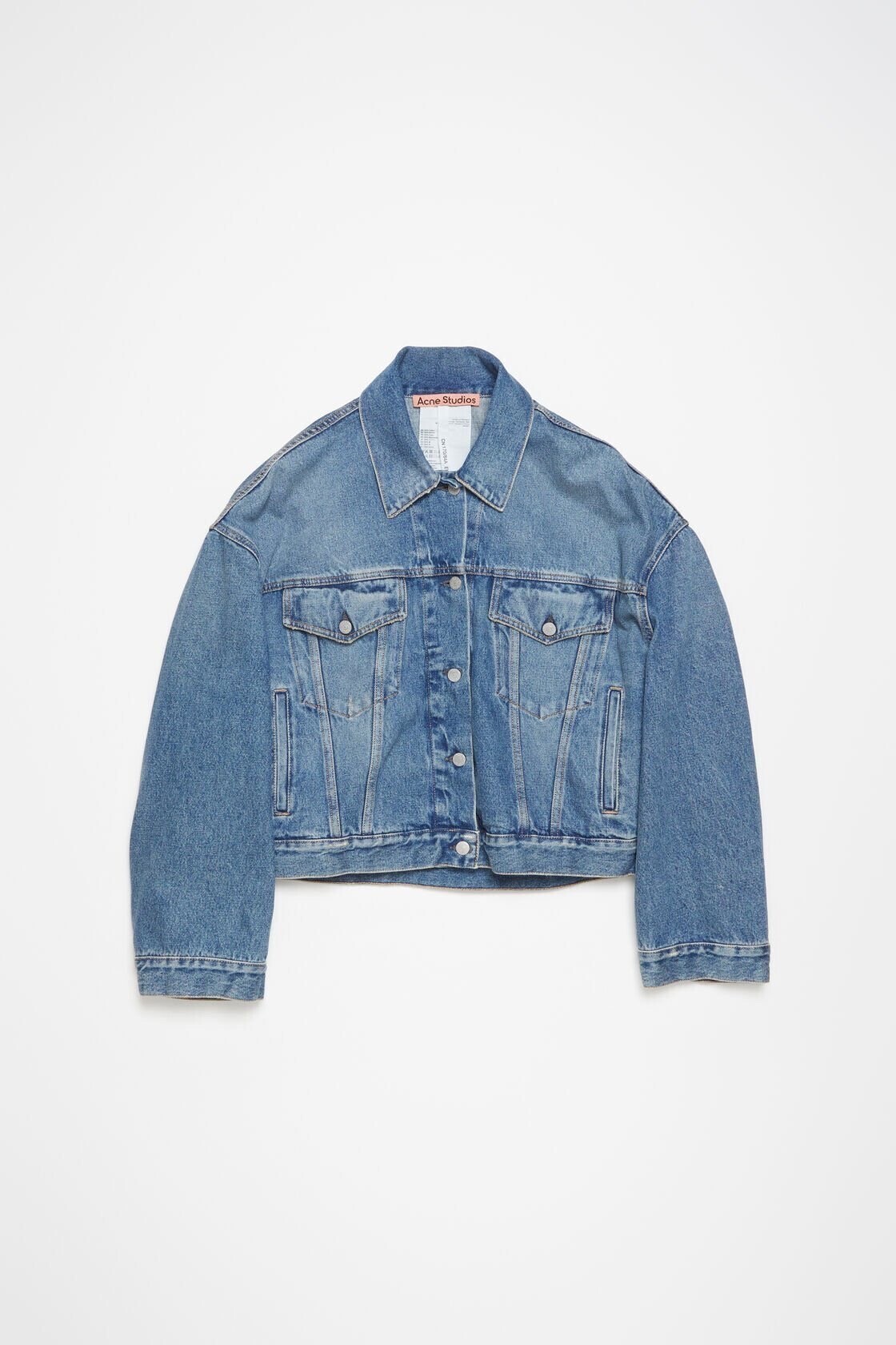 Acne Studios デニムジャケット - リラックスクロップドフィット