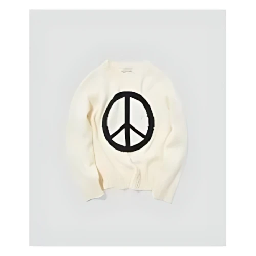 BED J.W. FORD Peace Symbol Knit