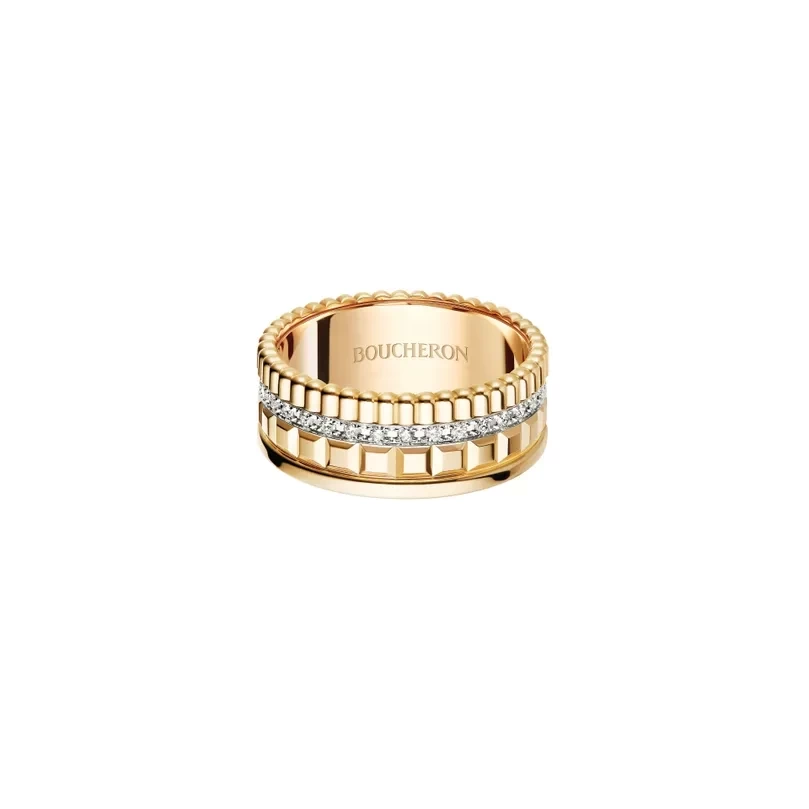 BOUCHERON QUATRE RADIANT EDITION キャトル ラディアント ダイヤモンド リング スモール
