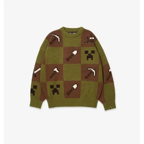 Very Cool Minecraft tools of trade Knit