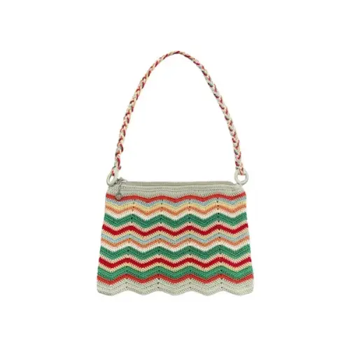FUMIKA_UCHIDA Crochet chevron purse