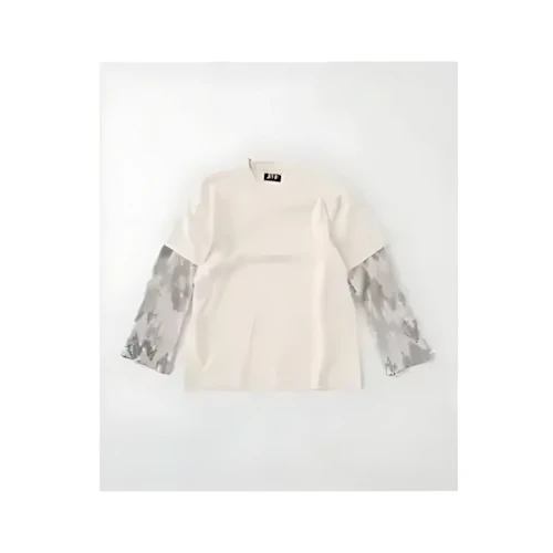 FAKE AS FLOWERS カモ ダブル スリーブ Tシャツ