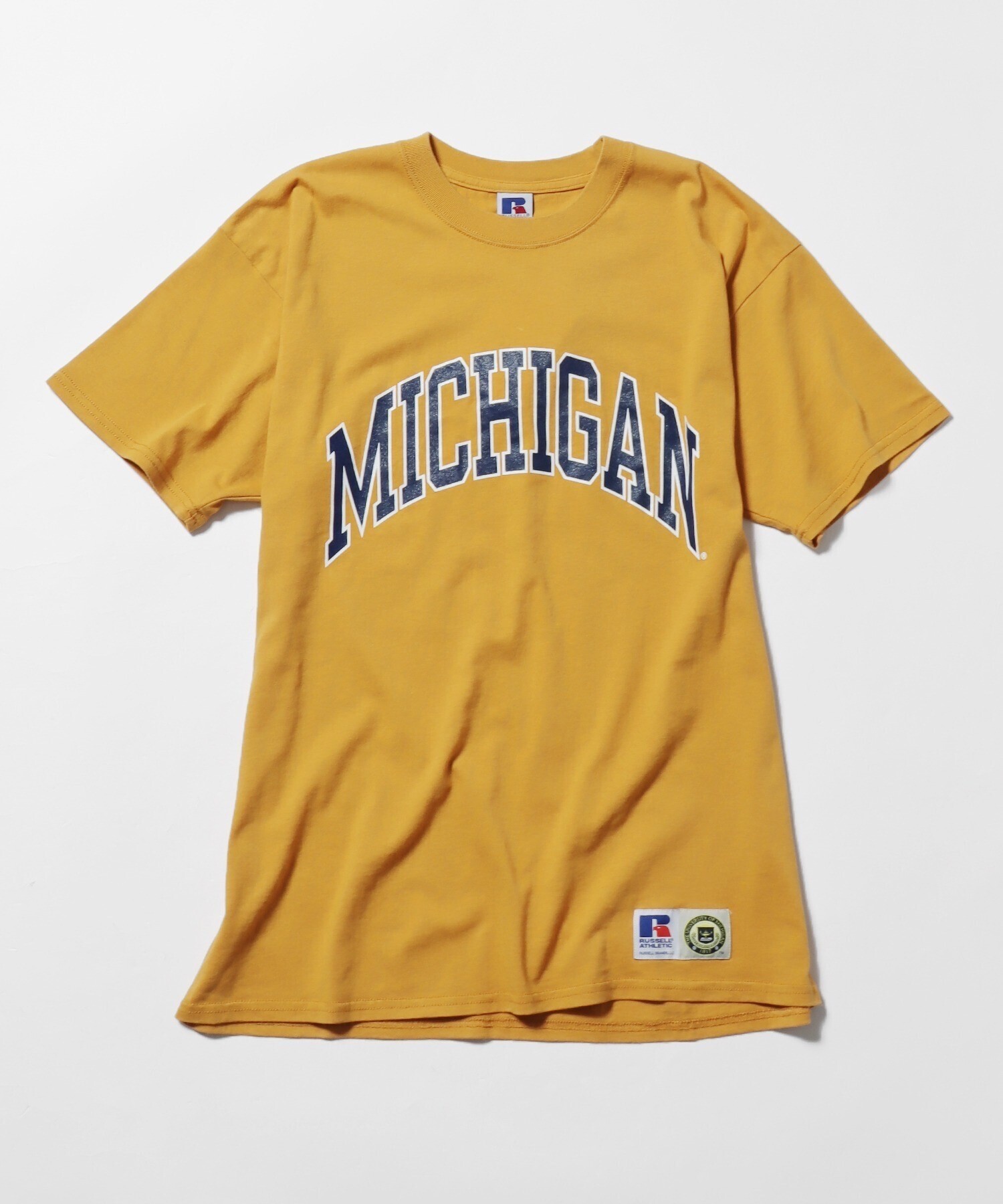 Russell Athletic University Of Michigan Bookstore Jersey Crew Shirt