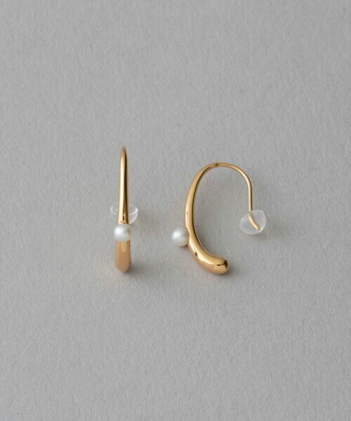 ete パール ライン ピアス