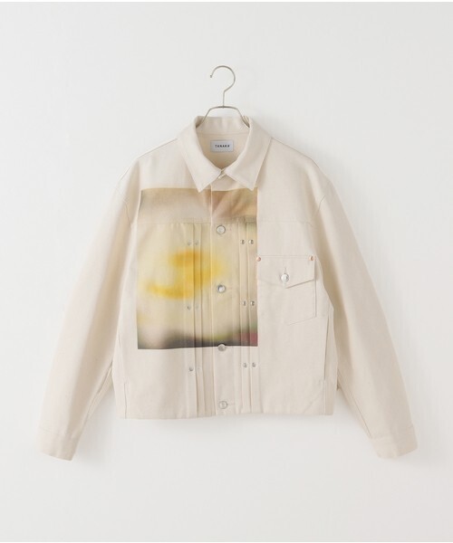 TANAKA THE JEAN JACKET(YELLOW ROSE)