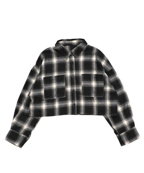 select MOCA チェックショートシャツ