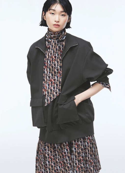 ADEAM Fall Winter 2022 Collection プリント ノベル トップ