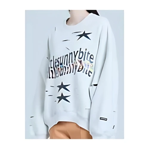 little sunny bite fake layered sweat crew