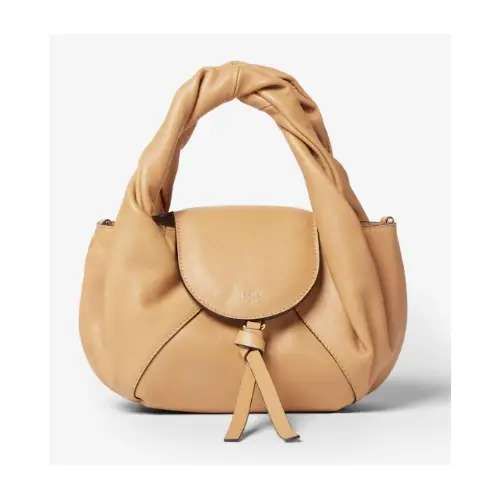 FENDI フェンディ スパイ ミニ ベージュレザー ミニバッグ