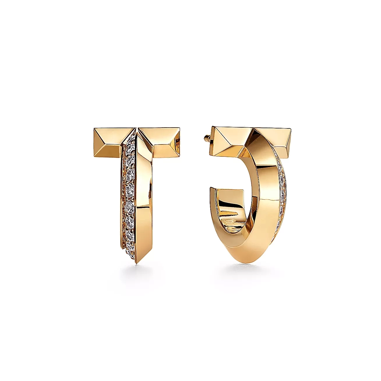 Tiffany & Co. ティファニー TT ワン フープ ピアス