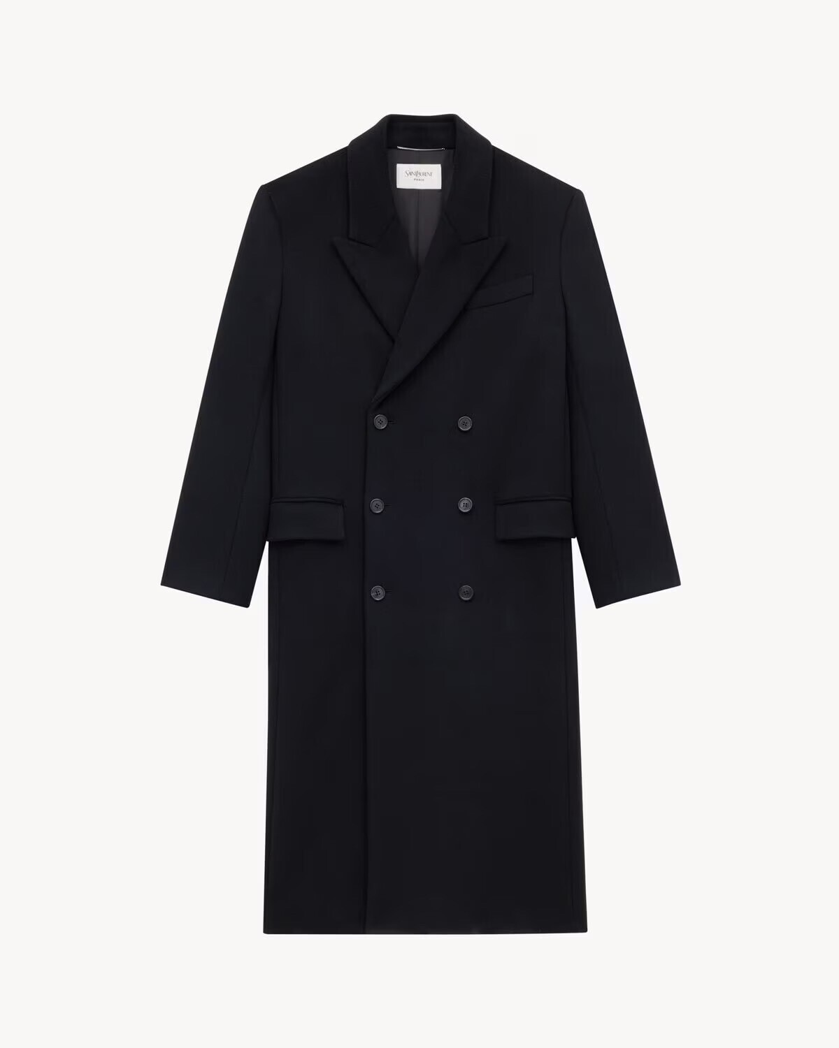 SAINT LAURENT ロングコート（ウール）