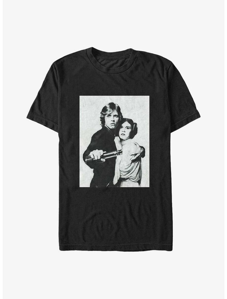 STAR WARS Star Wars Luke and Leia Portrait Big & Tall T-Shirt