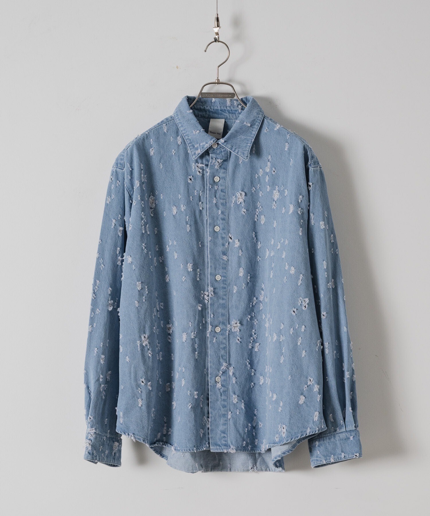 Casper John Damage denim shirts