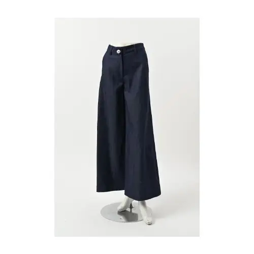 hue DAY TO EVENING Pearl Button Wide-Leg Denim
