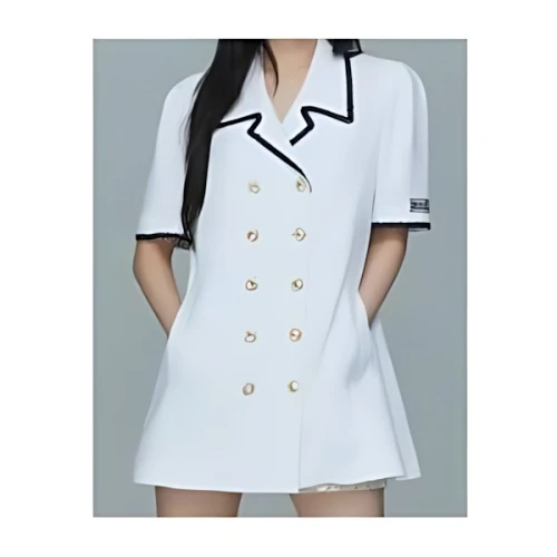 Mardi Mercredi CLASSIC MINI DRESS DOUBLE