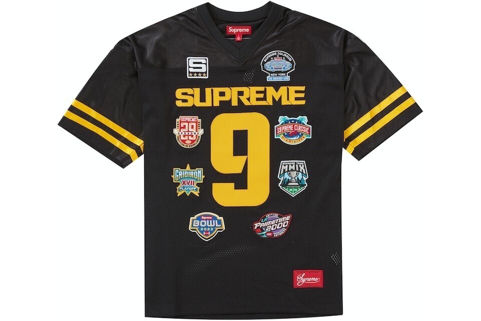 SUPREME チャンピオンシップ エンブロイダード サッカージャージ