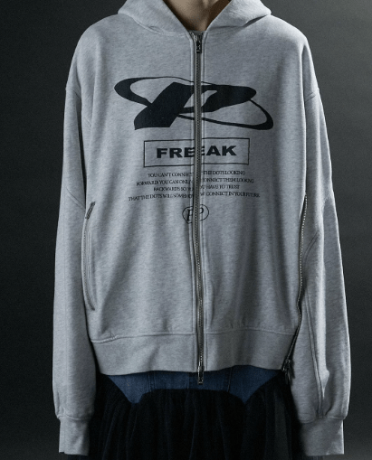 PRANK PROJECT FREAKダブルジップフーディ