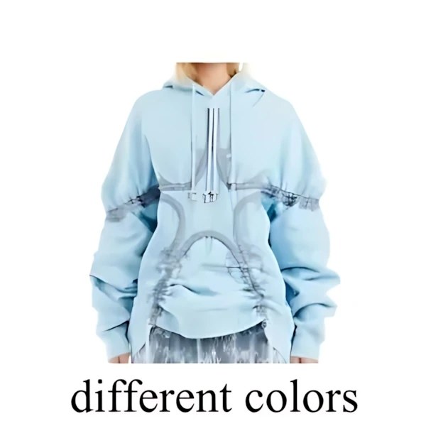 Collina Strada SKY FLAMES STAR HOODIE
