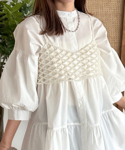 apres jour mignon 【apresjour mignon×ARIAZ】パールビスチェ