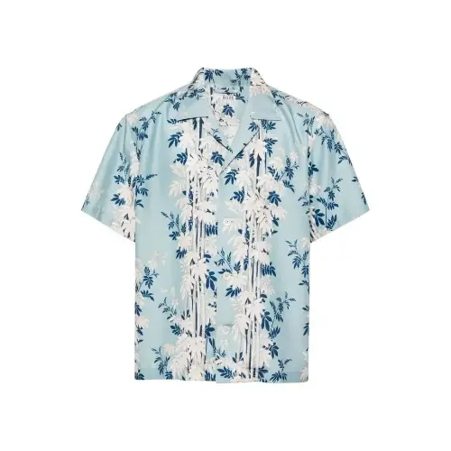 BODE bamboo forest leaf-print shirt