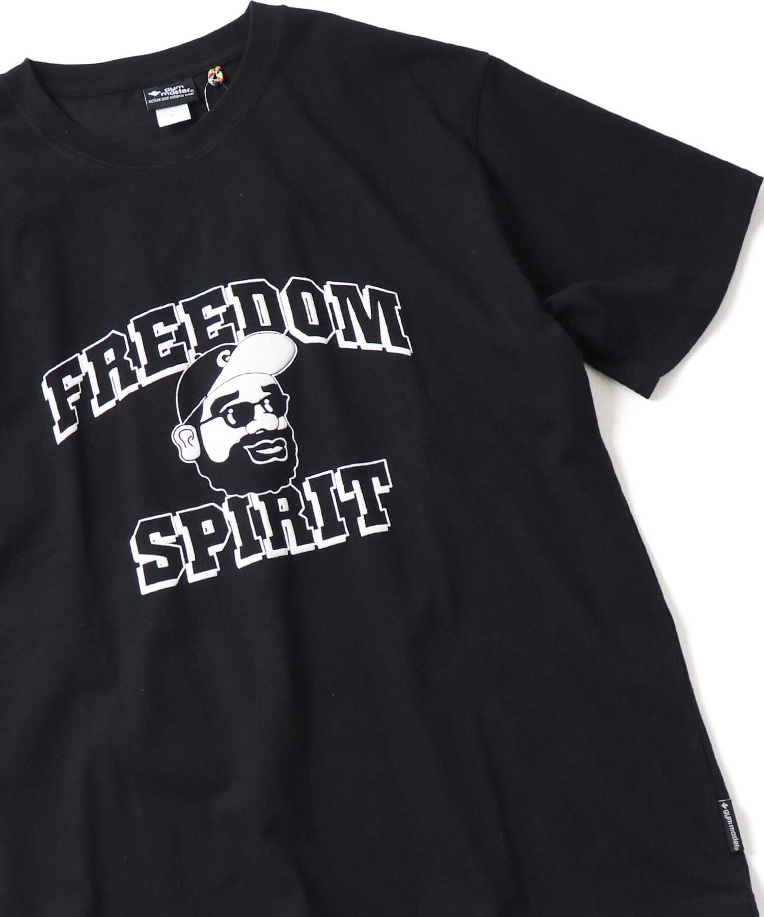 gym master 6.2oz起毛天竺FREEDOM SPIRIT Tee