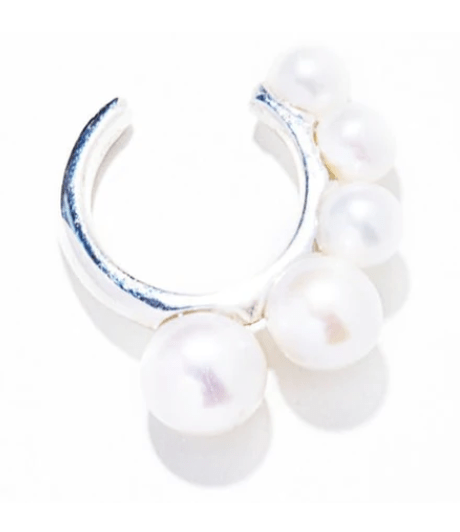 IRIS47 pearl ear cuff