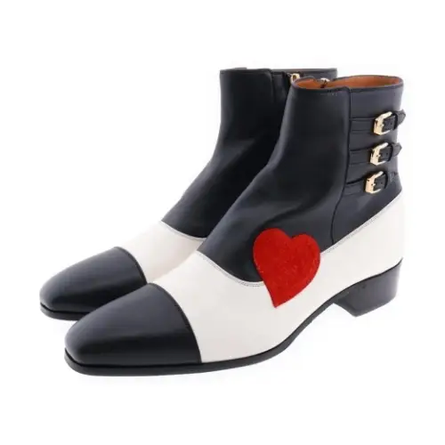 GUCCI Ha Ha Ha Boot With Buckles