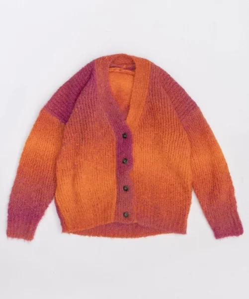MAISON SPECIAL Italian Alpaca Gradation Knit Cardigan