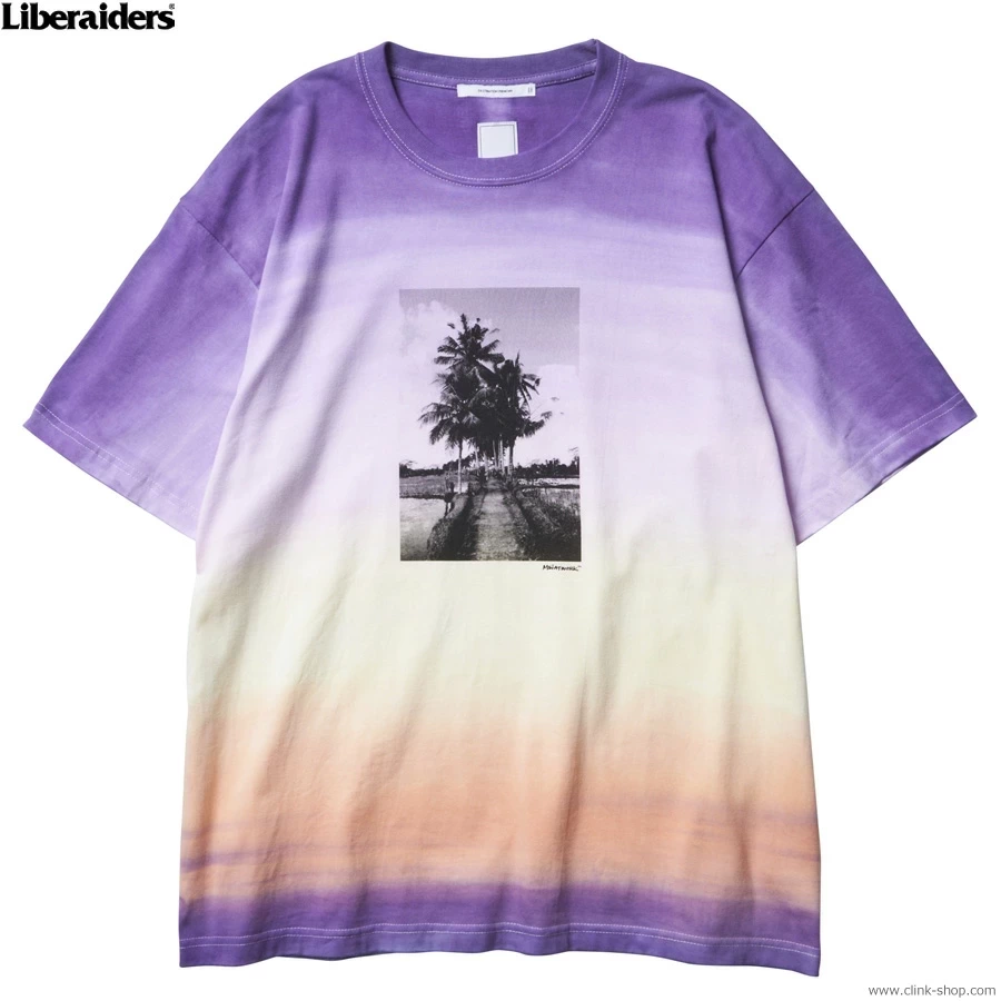 LIBERAIDERS 半袖Tシャツ メンズ オールシーズン タイダイ コットン100%
