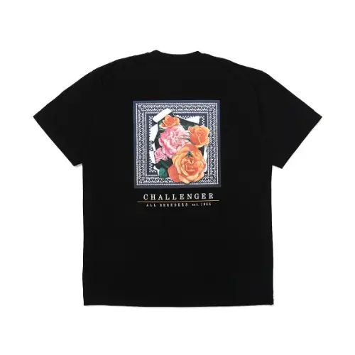 CHALLENGER ROSE BANDANA TEE