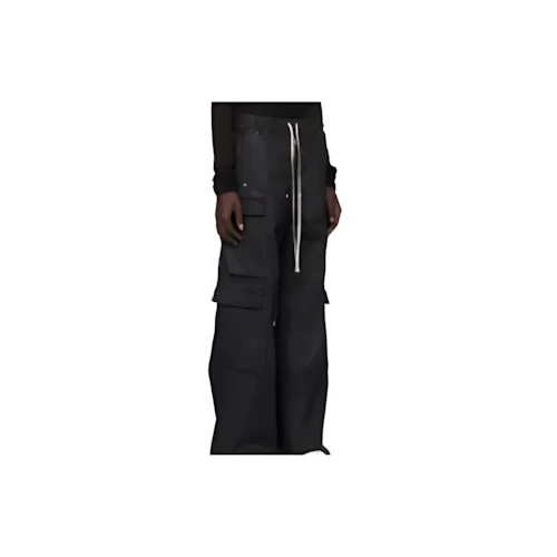 Rick Owens Porterville Double Cargo Jumbo Belas デニム カーゴパンツ