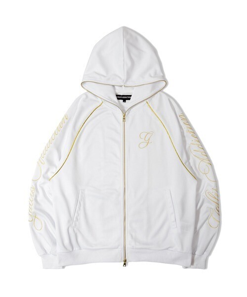 GALLIS ADDICTION GA GOLD刺繍 HOOD-JERSEY