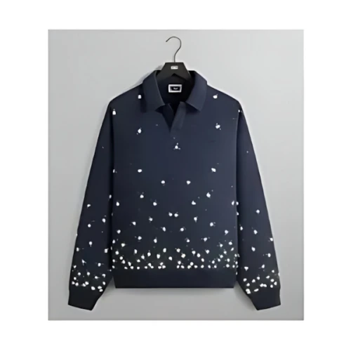 KITH Floral Ombre Nelson Collared Pullover