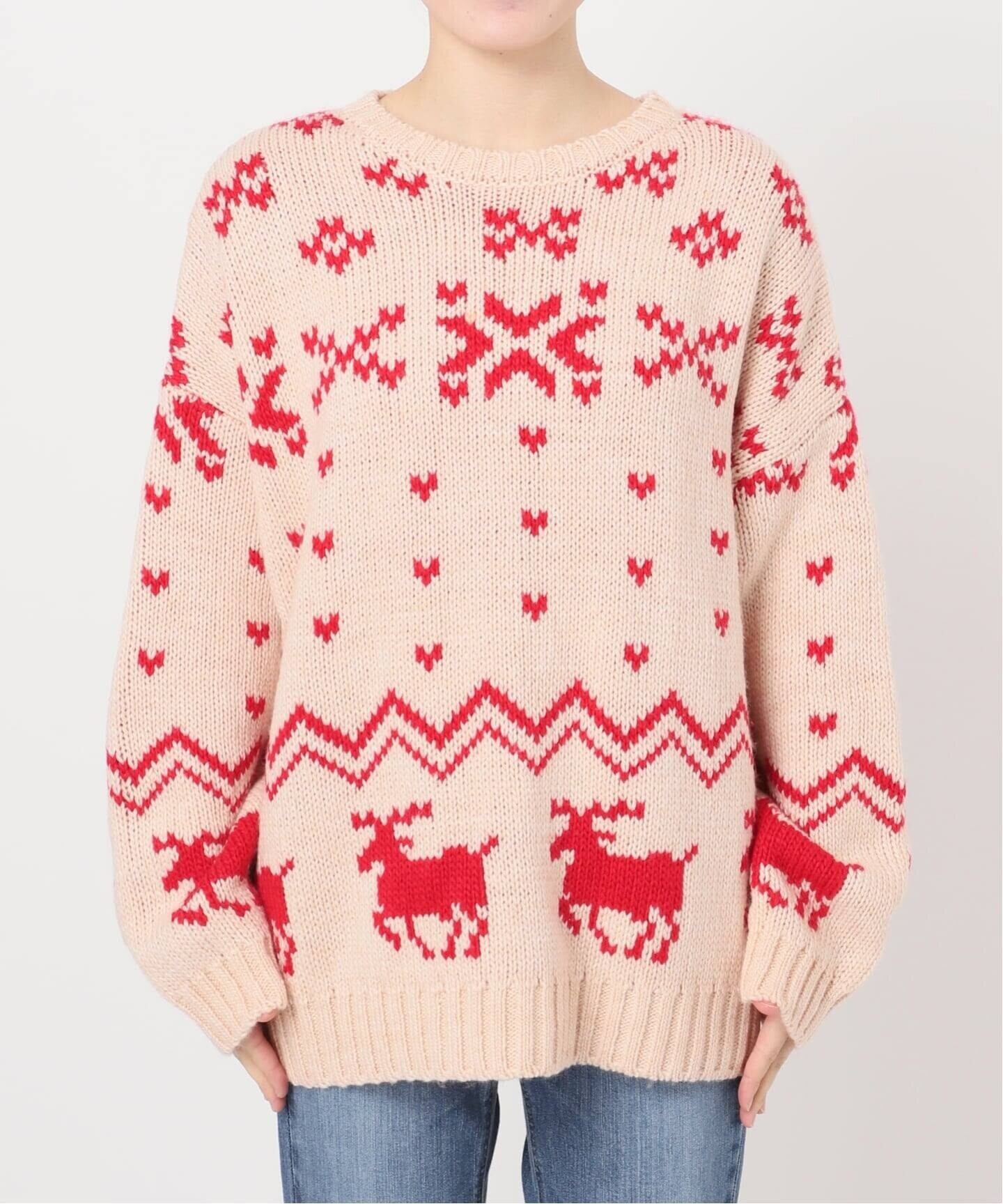 U by SPICK&SPAN ノルディックニットプルオーバー