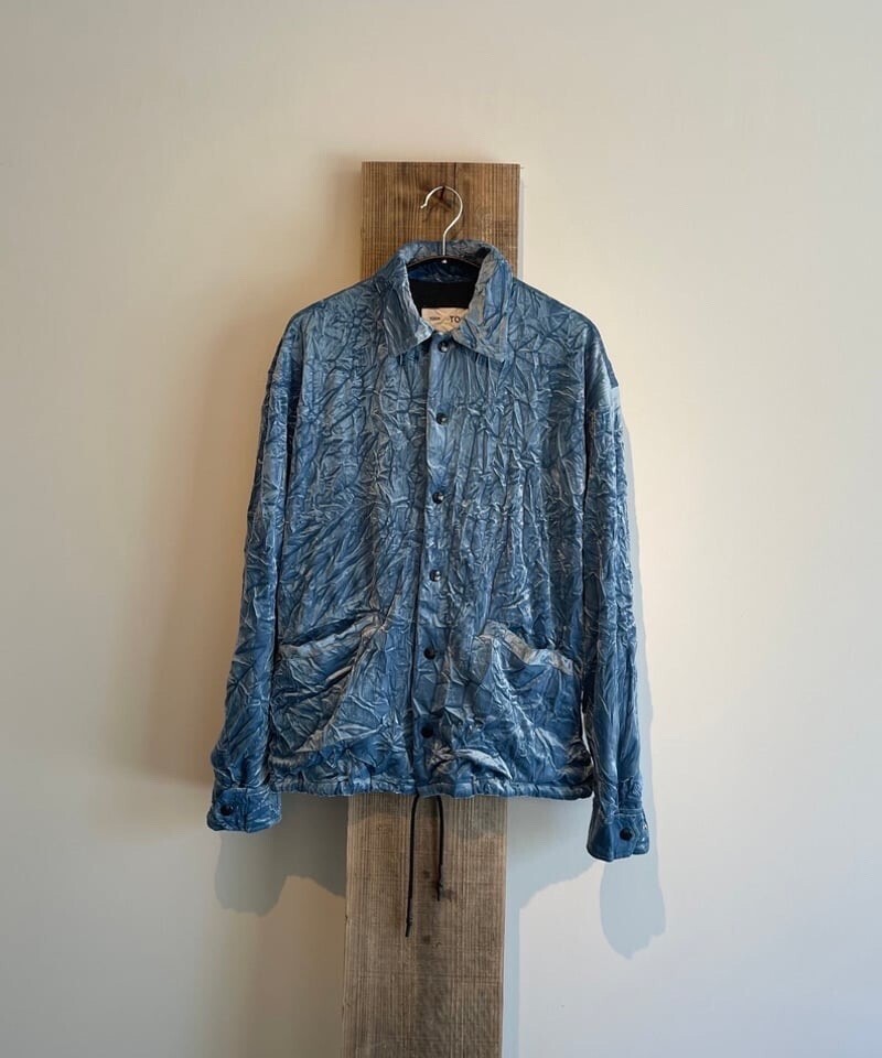 TOGA TOO VELOR JERSEY BLOUSON/L.BLUE