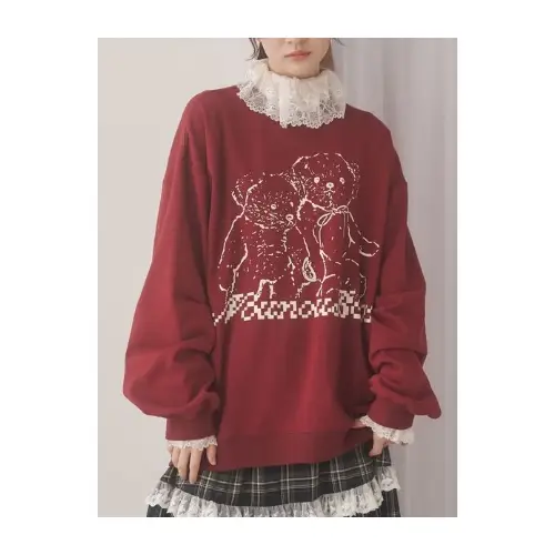 merry jenny Nounou Bearスウェット